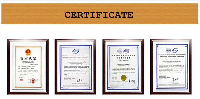 C77000 Kupari-nikkelisinkkiside certificate